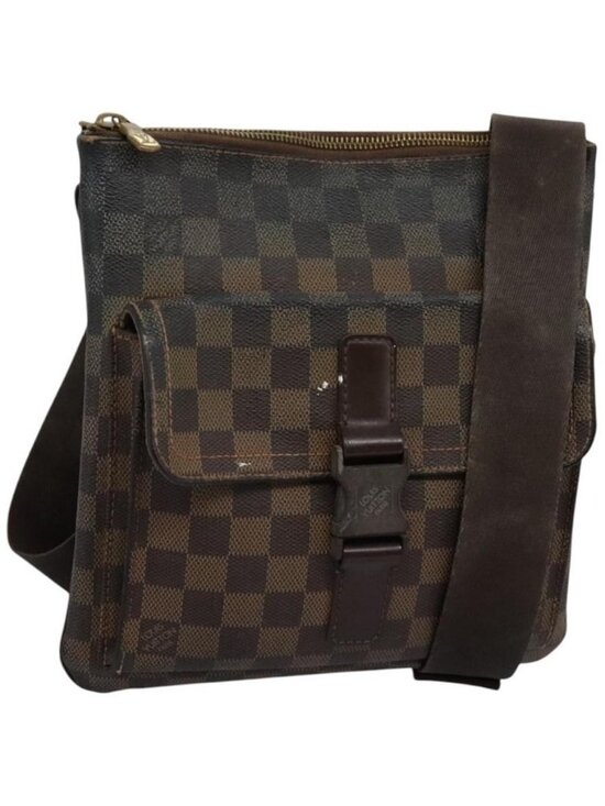 LOUIS VUITTON Handbags - Authentic LOUIS VUITTON Damier Ebene Pochette Merwiel Shoulder Bag N51127 LV